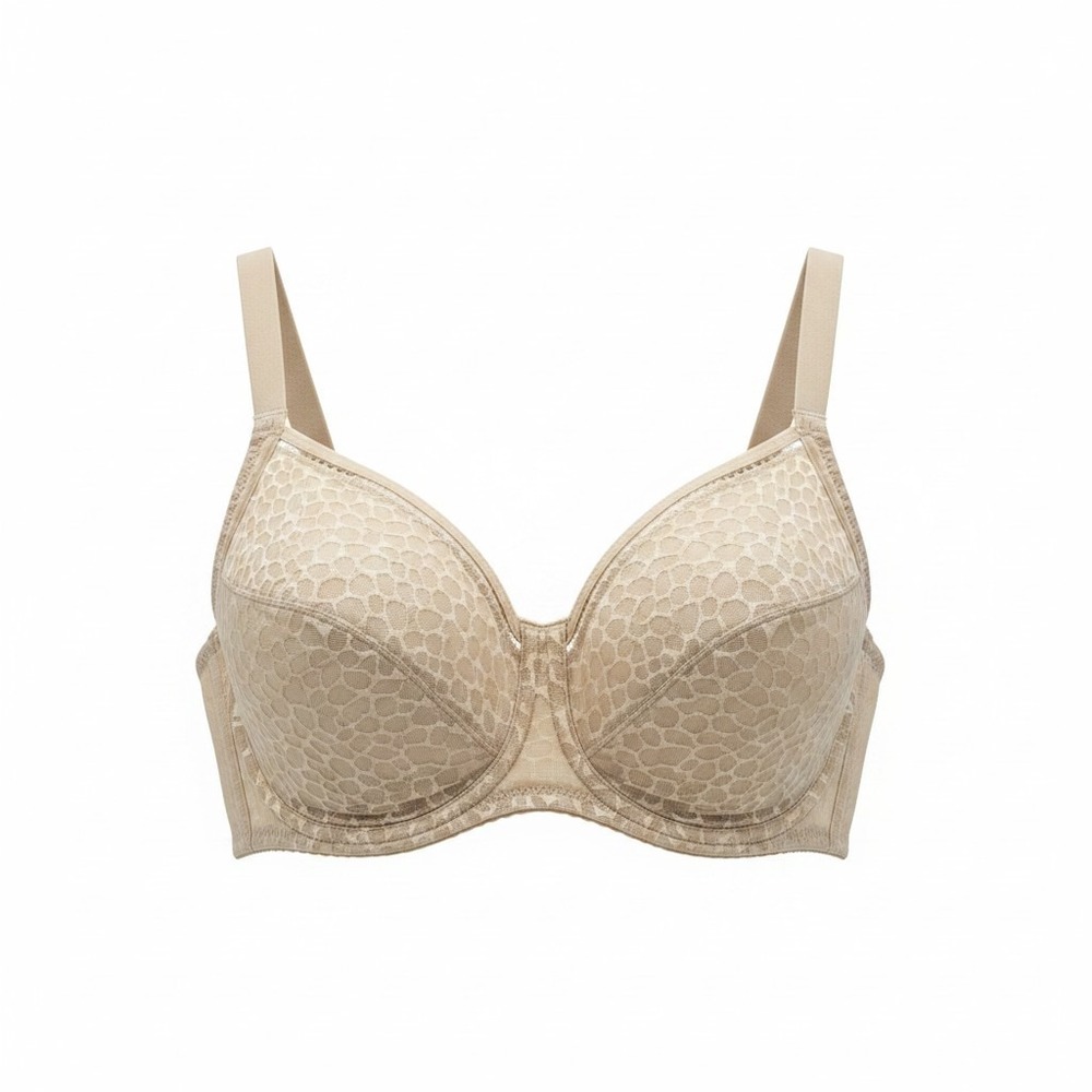 Wacoal Mesh Underwired Bra Style 855107 Beige 32G